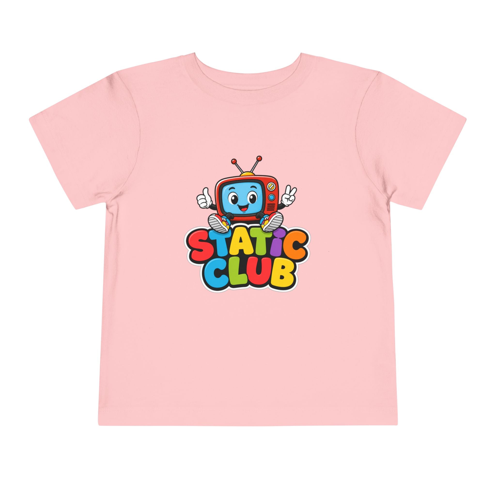 Static Club Kids T-Shirt | Cute TV Mascot Tee