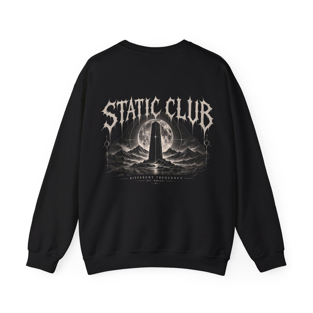 Gothic Crewneck Sweatshirt — Monolith