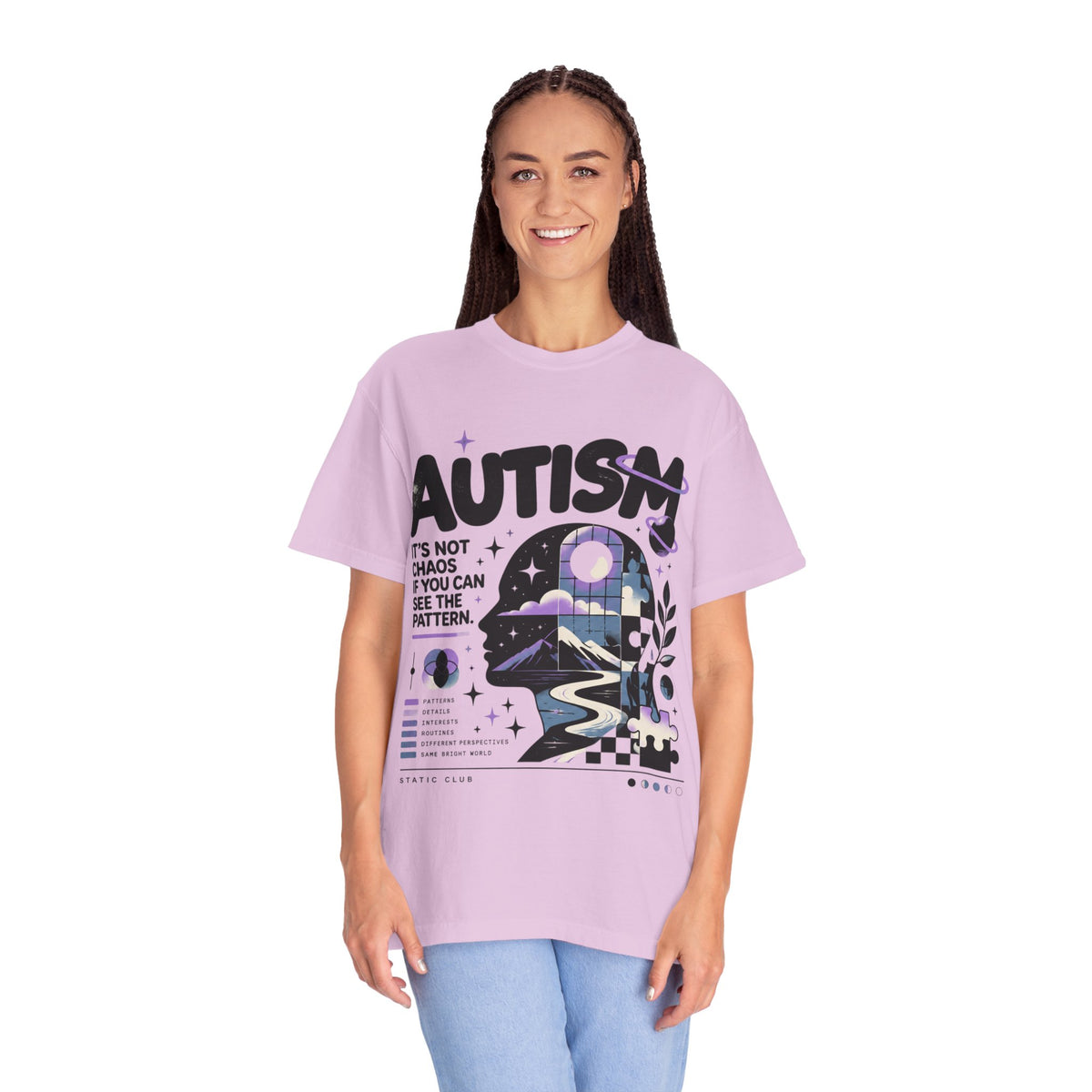 Autism T-Shirt — “It’s Not Chaos If You Can See the Pattern”