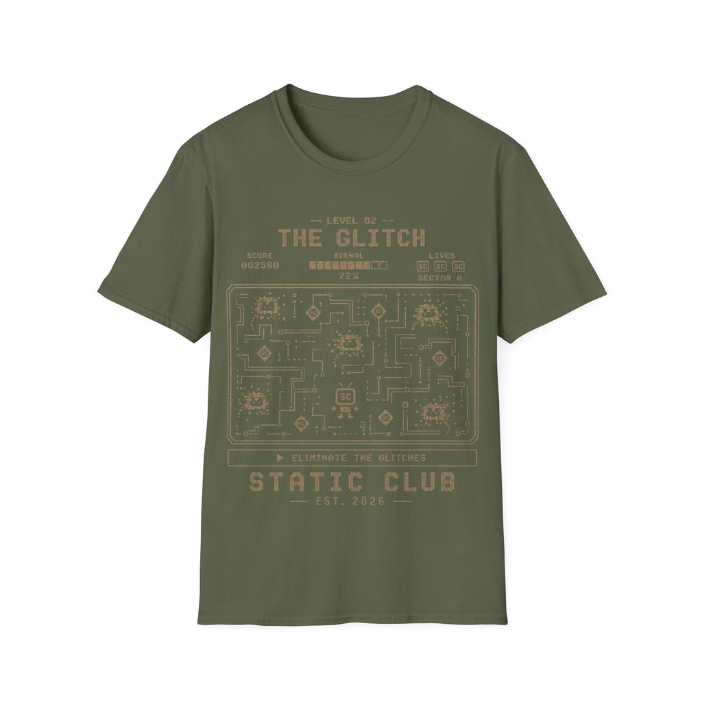 Signal Run Retro Arcade T-Shirt – Level 02