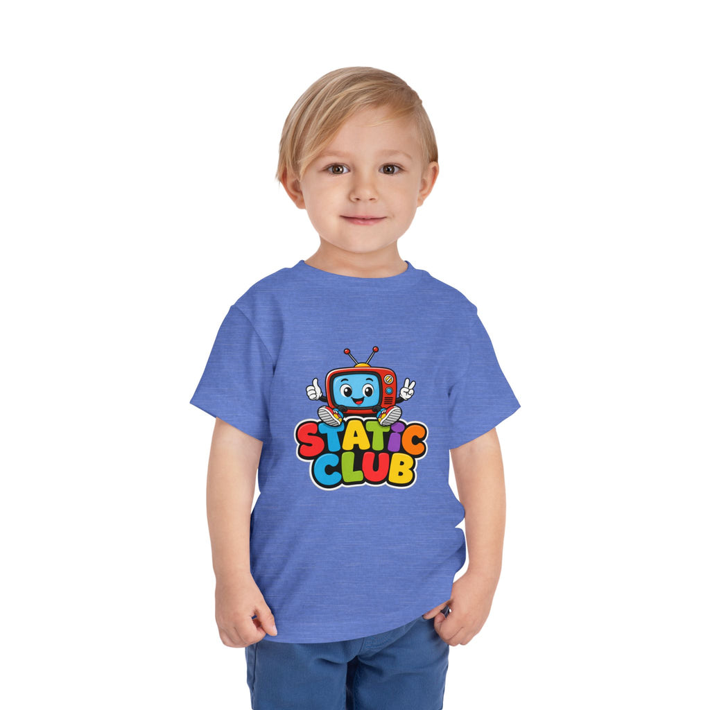 Static Club Kids T-Shirt | Cute TV Mascot Tee