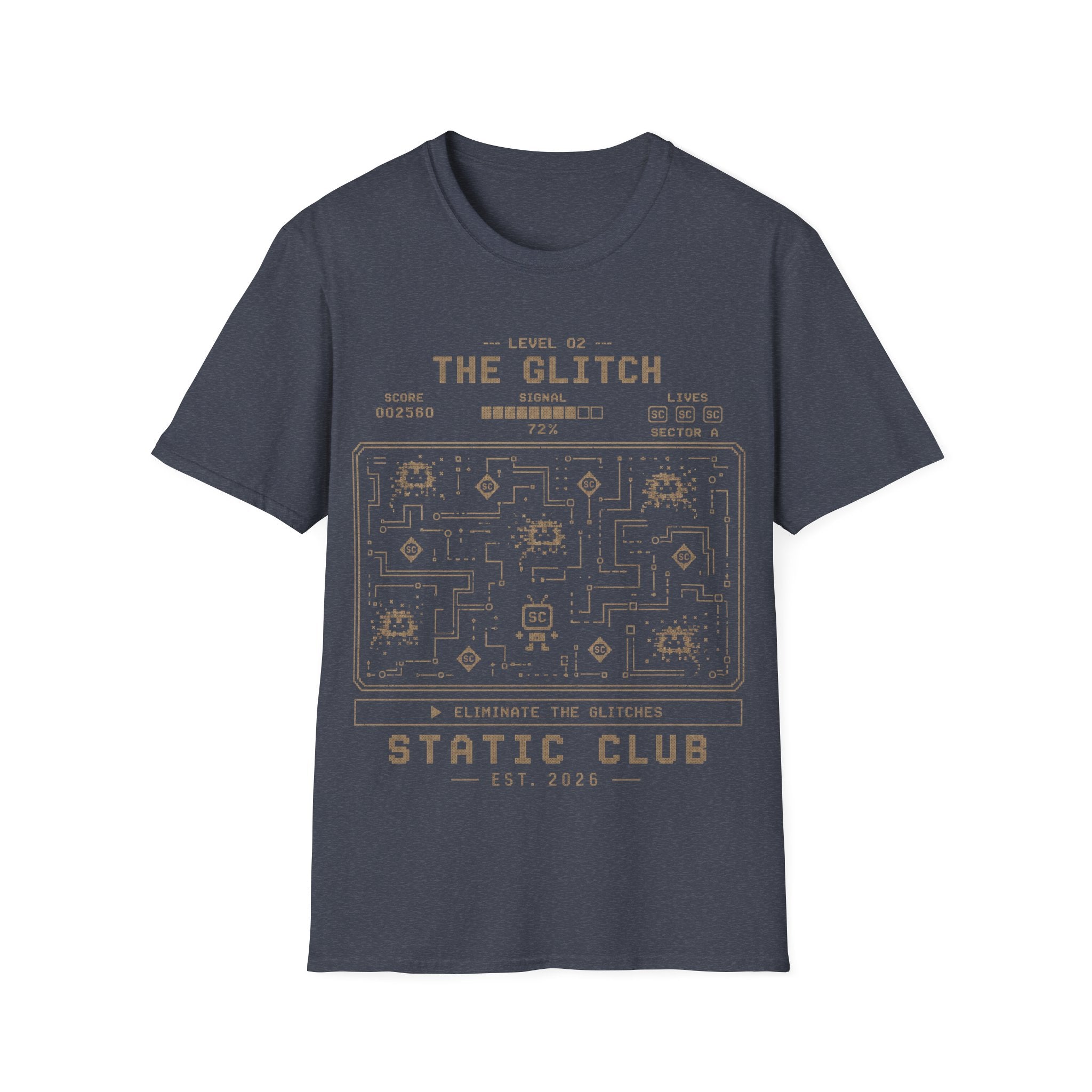 Signal Run Retro Arcade T-Shirt – Level 02
