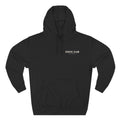 STATIC CLUB Core Hoodie — Minimal Logo
