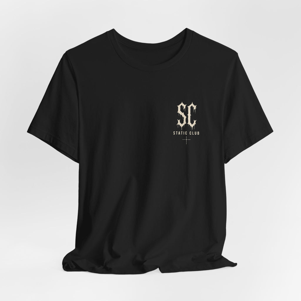 SC STATIC CLUB Pocket Tee — Vintage Logo Short Sleeve T-Shirt
