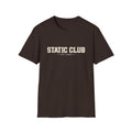 STATIC CLUB Graphic Tee — Vintage Logo T-Shirt
