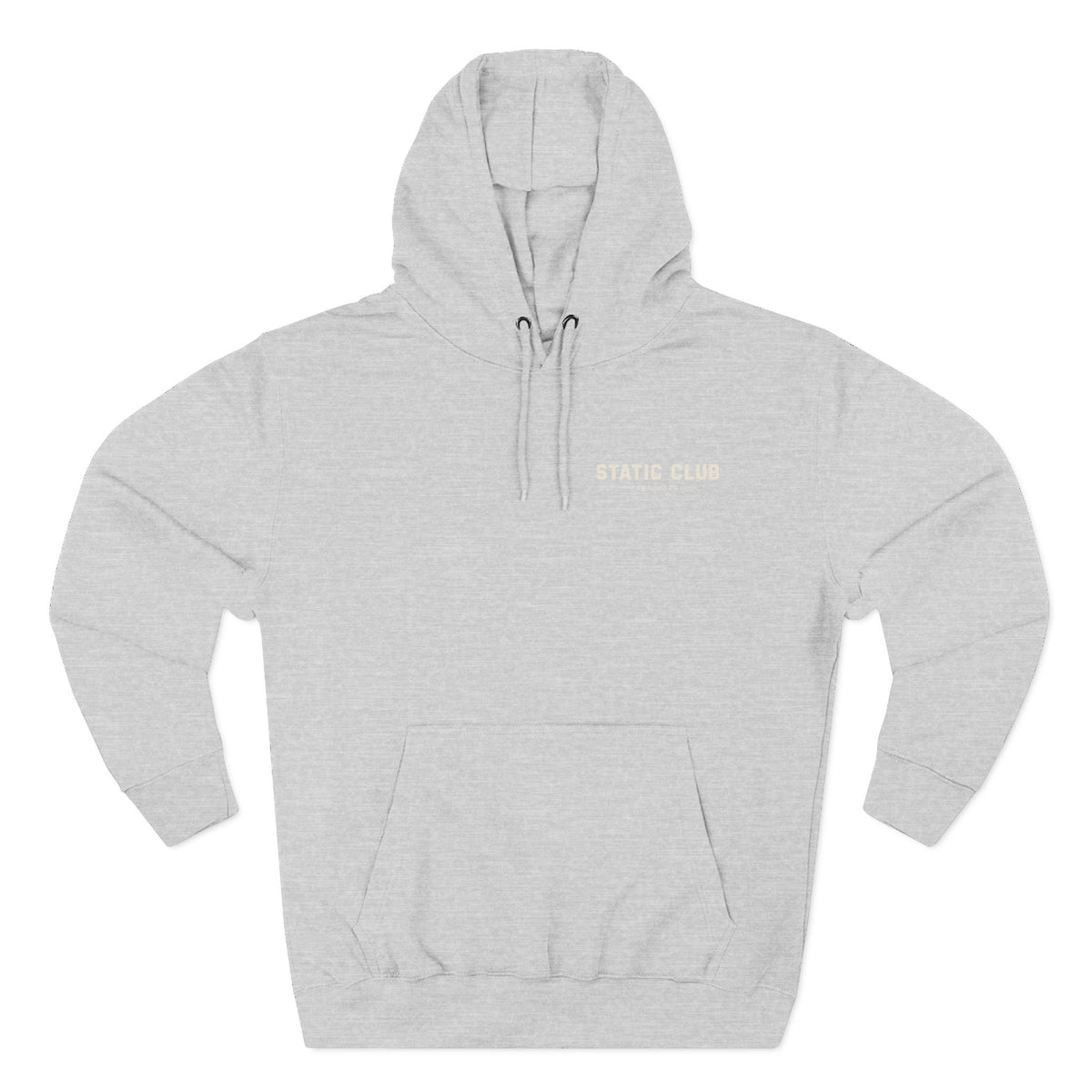 STATIC CLUB Core Hoodie — Minimal Logo