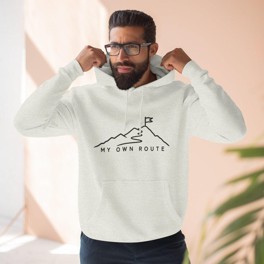 My Own Route Mountain Hoodie