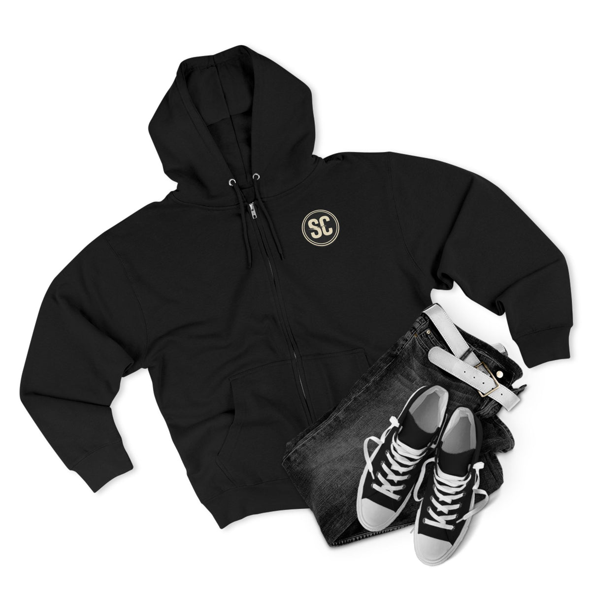 SC Different, Not Less Zip Hoodie | STATIC CLUB