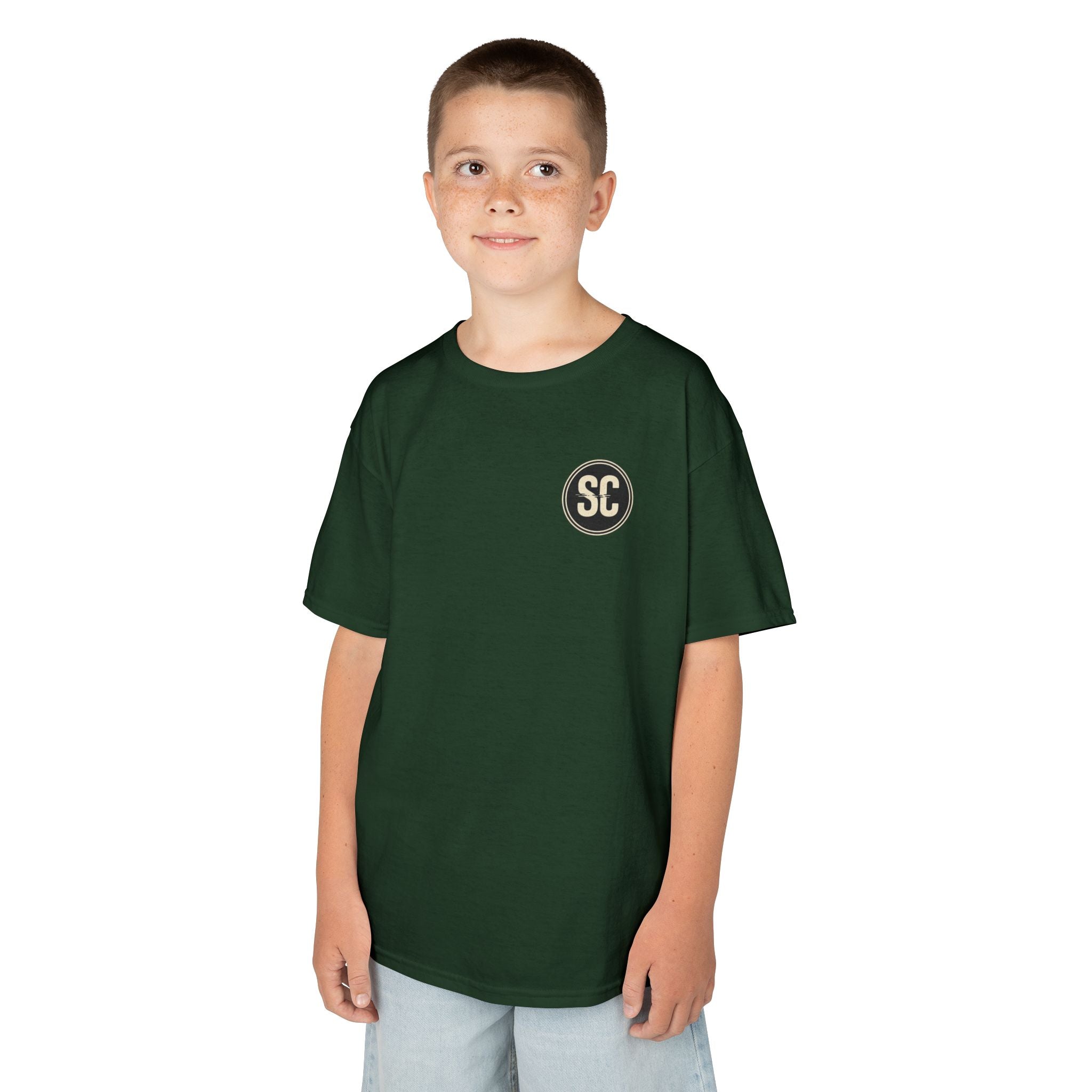Kids Tee — Retro "Insert Coin" Arcade Gaming Shirt (Static Club)