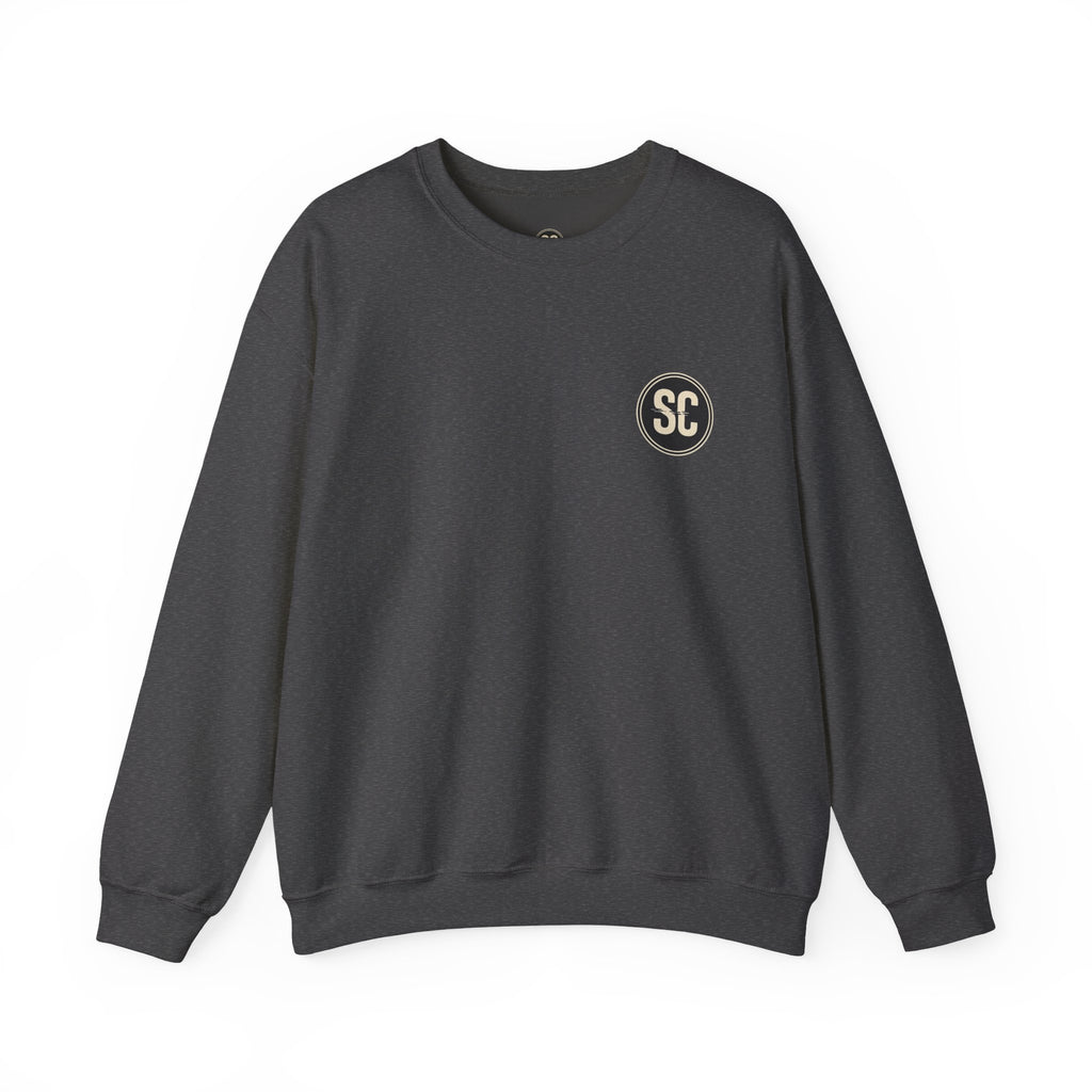 Insert Coin Crewneck Sweatshirt — Retro Arcade "Insert Coin" Vintage Gaming Sweatshirt