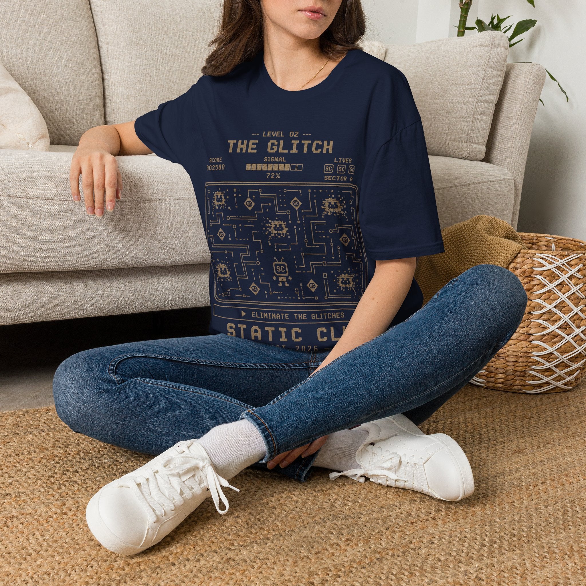 Signal Run Retro Arcade T-Shirt – Level 02