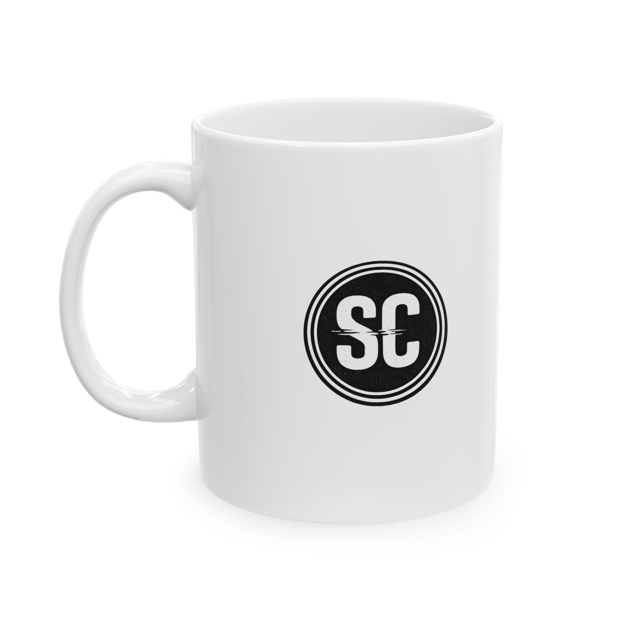 Recharge Social Battery Ceramic Mug | Minimalist Coffee Mug | Introvert Gift | STATIC CLUB