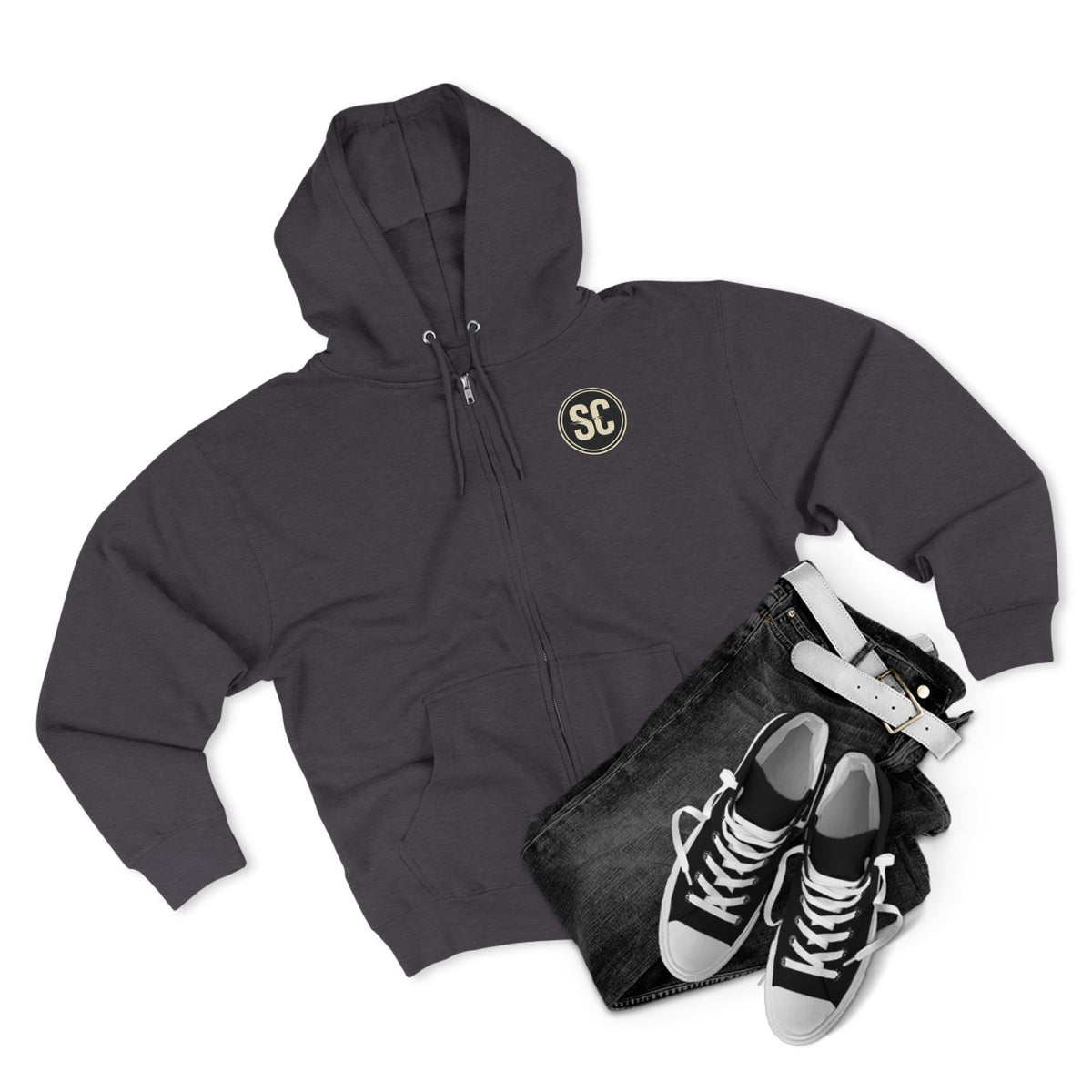 SC Different, Not Less Zip Hoodie | STATIC CLUB