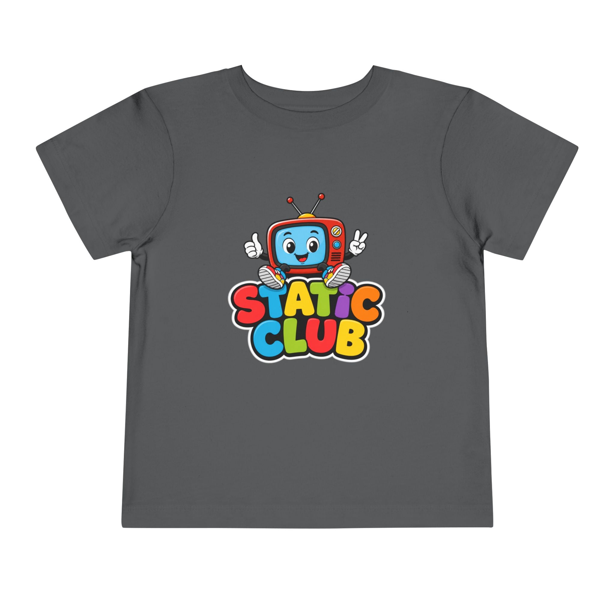 Static Club Kids T-Shirt | Cute TV Mascot Tee