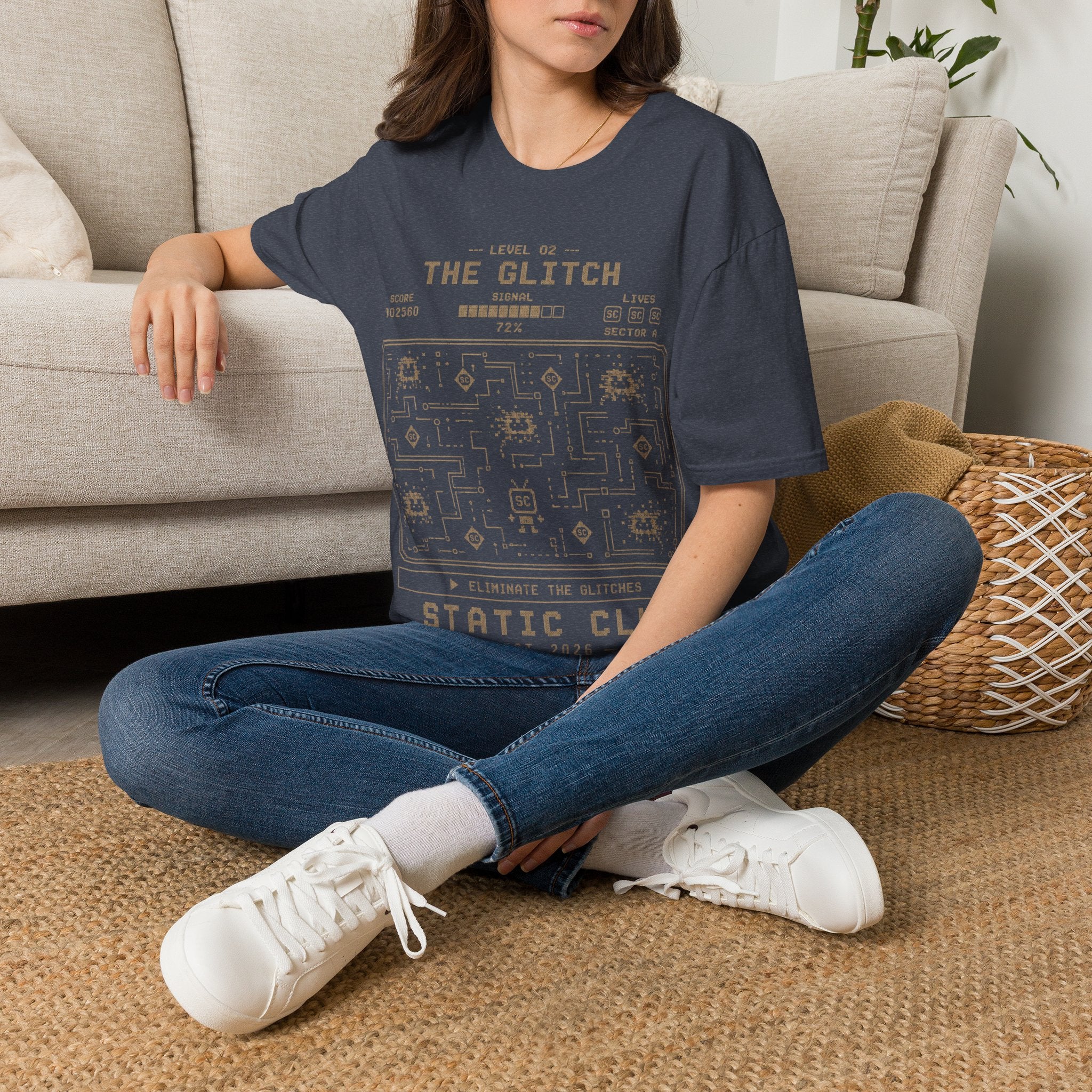 Signal Run Retro Arcade T-Shirt – Level 02