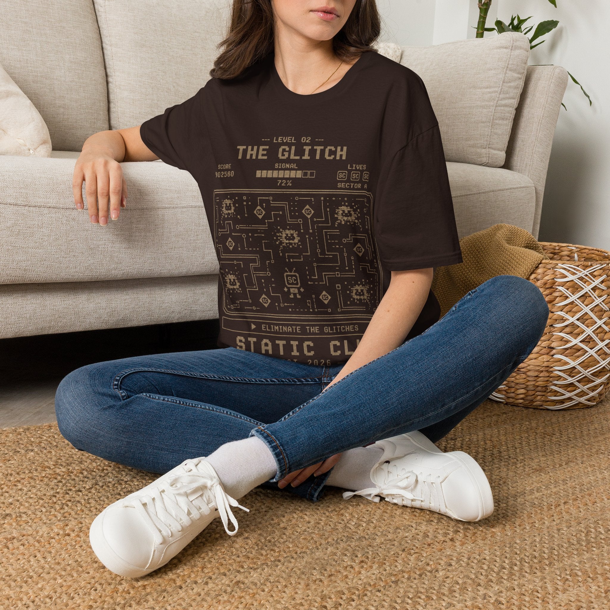 Signal Run Retro Arcade T-Shirt – Level 02