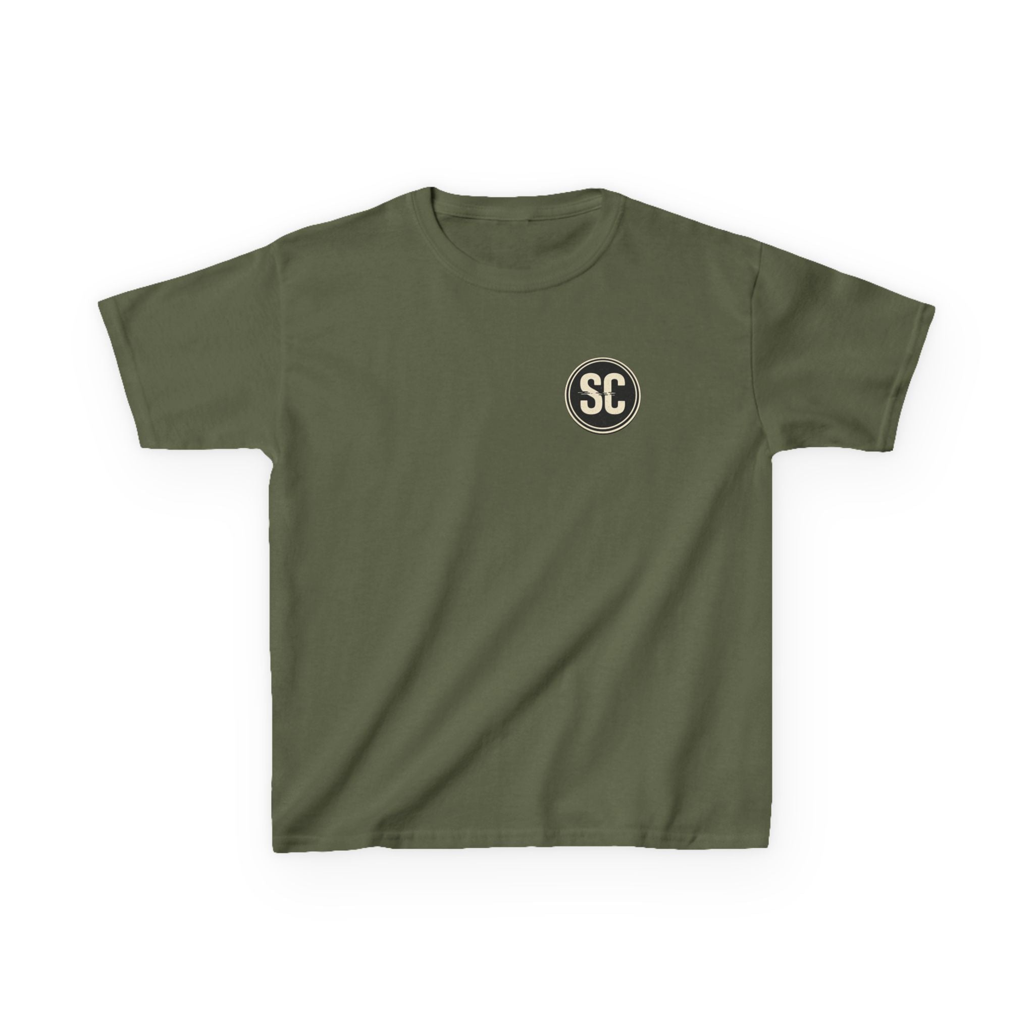 Kids T-Shirt – "Recharging... Almost Ready" Battery Graphic