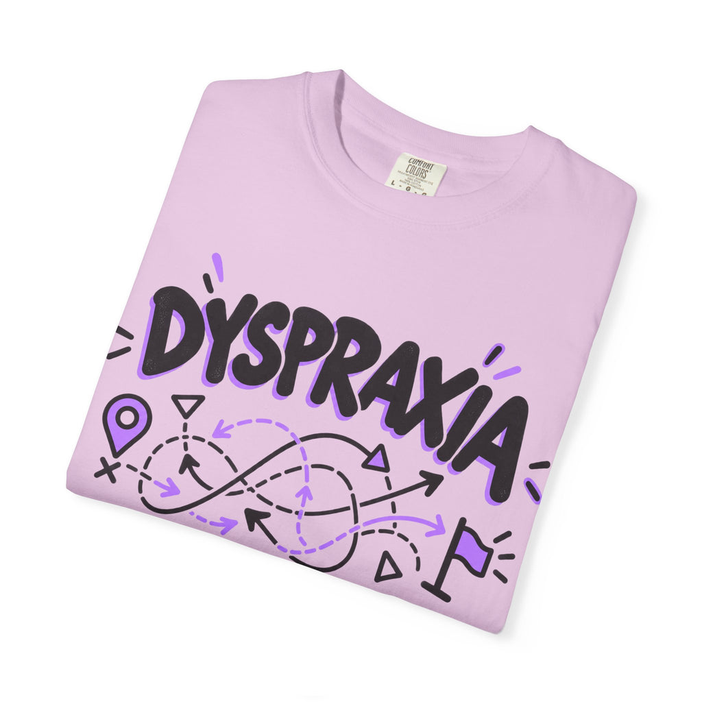 Dyspraxia T-Shirt — “My Brain Has a Different Route”
